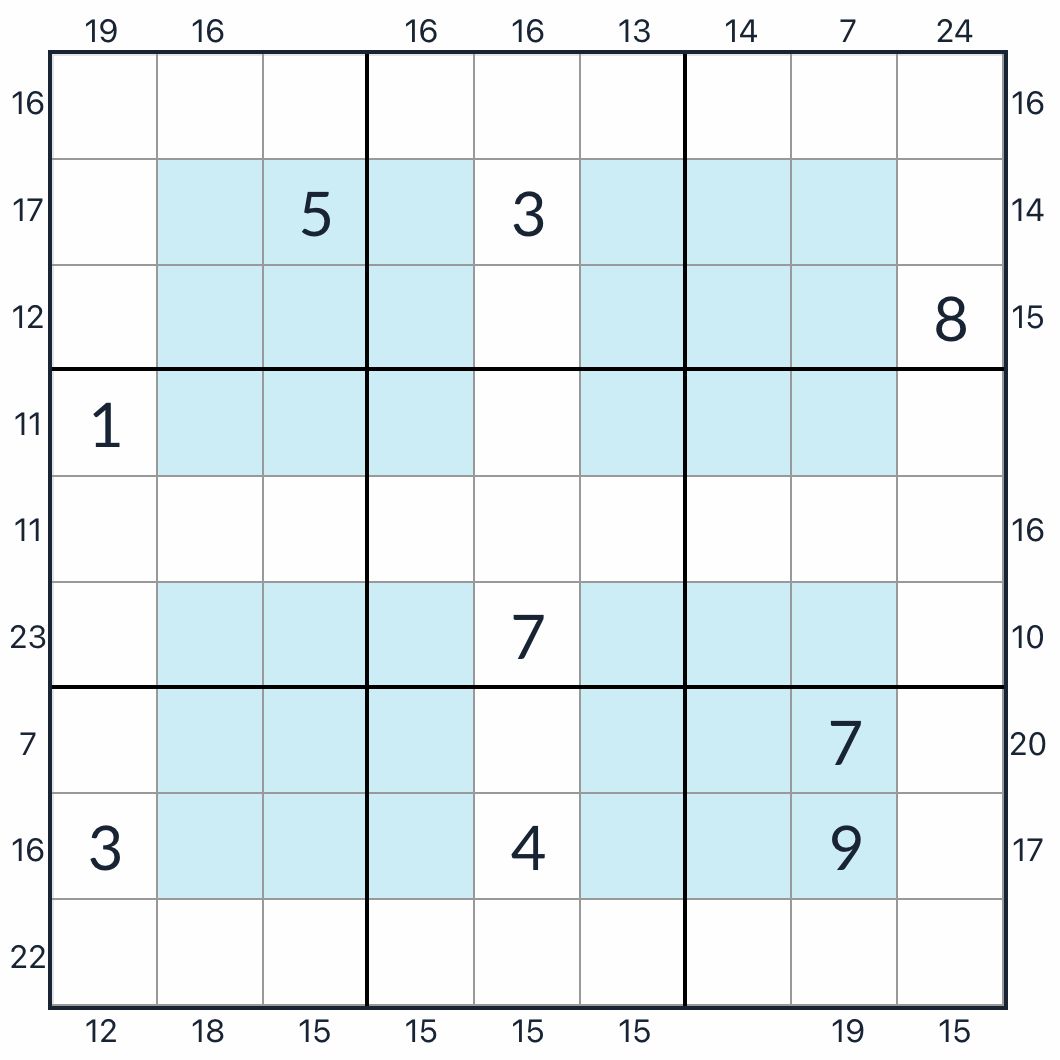 Hyper Frame Sudoku 질문
